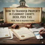 How to Transfer Property in Clermont County: Deed, Fees & Required Forms
