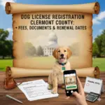 Dog License Registration Clermont County