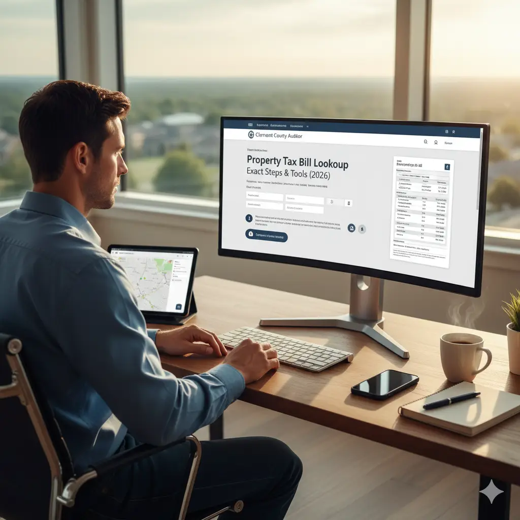 Clermont County Property Tax Bill Lookup: Exact Steps & Tools (2026)